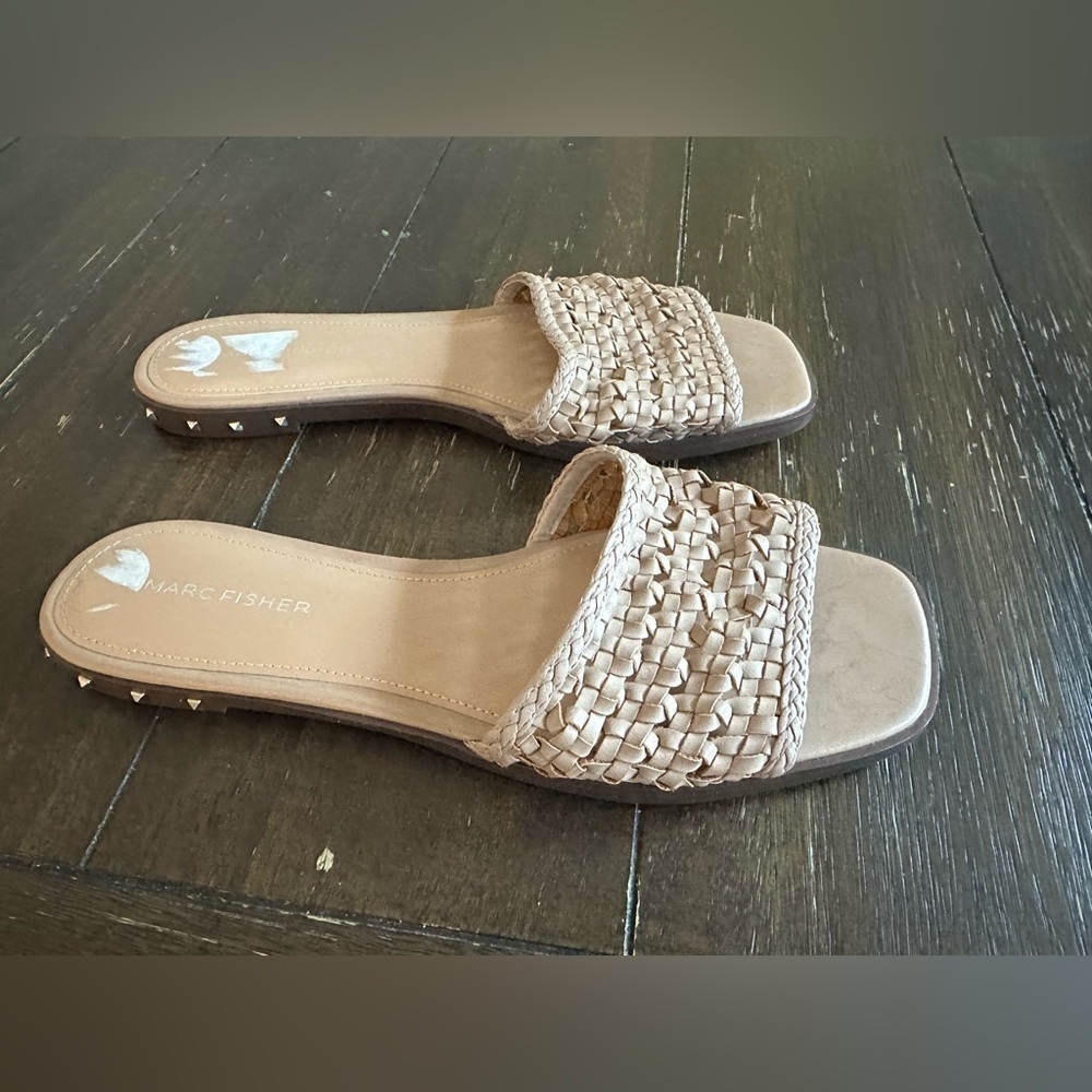 Marc Fisher studded sandals